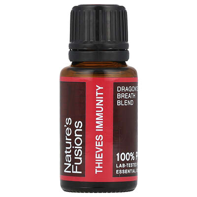 Натуральное эфирное масло Nature's Fusions Thieves Immunity, 15 ml