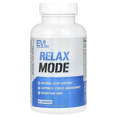 Капсулы RelaxMode, 45 Veggie Capsules
