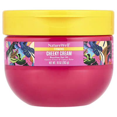 Naturewell Крем Cheeky, с маслом бразильского ореха, 10 oz (283 g)