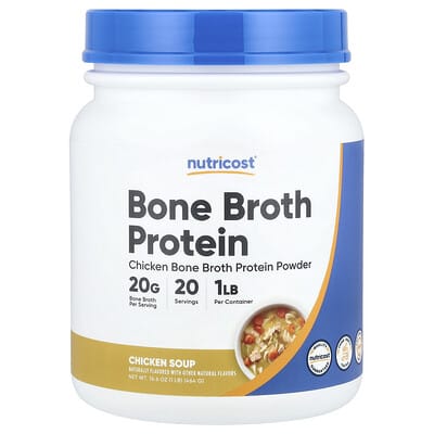 Белковый бульон Nutricost Chicken Soup, 464 g