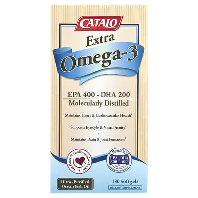 Extra Omega-3 , 180 Softgels