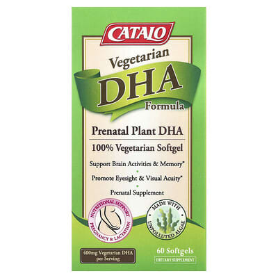 Вегетарианская формула DHA 60 Softgels