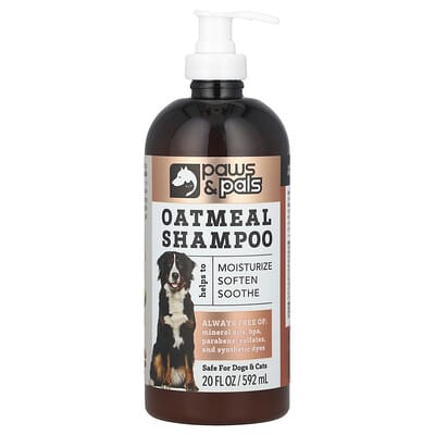 Шампунь Paws & Pals Oatmeal, 20 fl oz (592 ml)