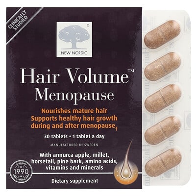 New Nordic Hair Volume™ Menopause, 30 таблеток