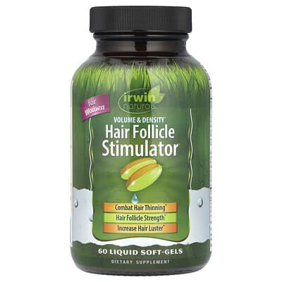 Hair Follicle Stimulator, For Women, 60 Liquid Soft-gels