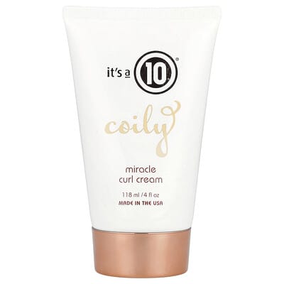 Coily, Miracle Curl Cream , 4 fl oz (118 ml)
