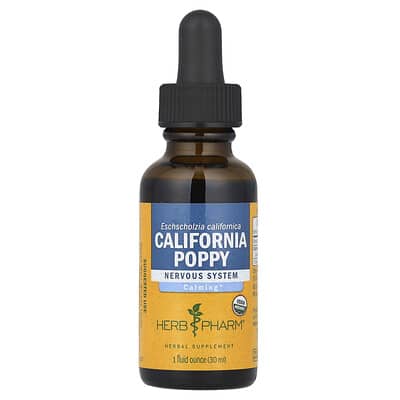Экстракт калифорнийского мака California Poppy, 1 fl oz (30 ml)