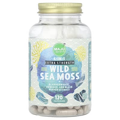 Wild Sea Moss, 120 капсул