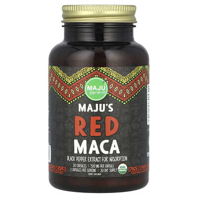Maju's Красная мака, 120 капсул