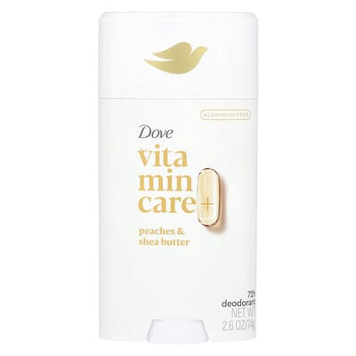 Дезодорант Dove Vitamin Care+ Peaches & Shea Butter, 74 g