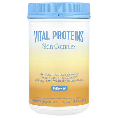 Vital Proteins Skin Complex, без вкуса, 11.9 oz (339 g)
