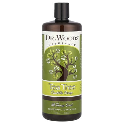 Tea Tree Castile Soap, 32 fl oz (946 ml)
