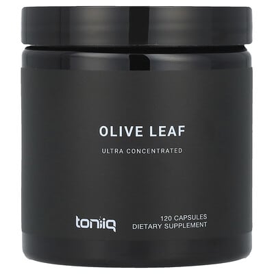 Toniiq Olive Leaf, 120 капсул (500 mg per Capsule)