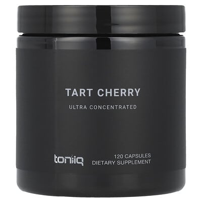 Toniiq Tart Cherry, 120 Capsules (500 mg per Capsule)