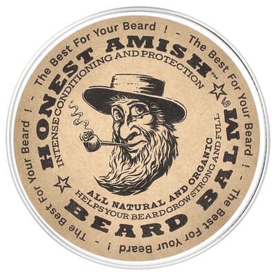 Бальзам для бороды Honest Amish, 4 oz (120 ml)