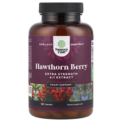 Hawthorn Berry, 120 капсул (665 mg per Capsule)