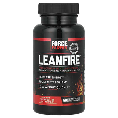LeanFire®, 60 растительных капсул