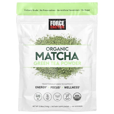 Organic Matcha Green Tea Powder, 5.96 oz (169 g)