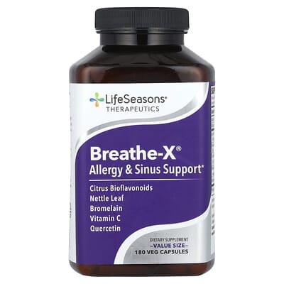 Breathe-X®, 180 веганских капсул