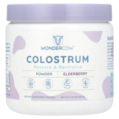 Порошок колструма Elderberry, 5.15 o (146 g)