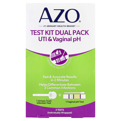 UTI & Vaginal pH Test Kit , 2 Piece Kit