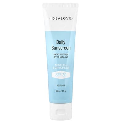 Ежедневный солнцезащитный крем, минеральный SPF 30, 2 fl oz (60 ml)