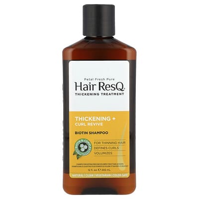 Hair ResQ® Уплотняющий уход, шампунь с Biotin, 12 fl oz (355 ml)