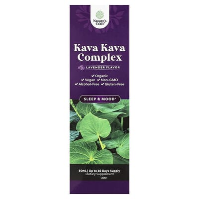 Комплекс Kava Kava Organic Alcohol-Free Lavender 60 ml