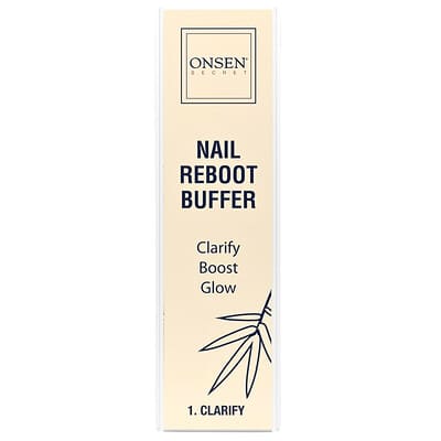 Набор пилок для ногтей Nail Reboot Buffer, 3 Piece Set