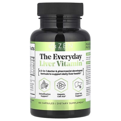 Витамины для печени The Everyday Liver™, 60 капсул