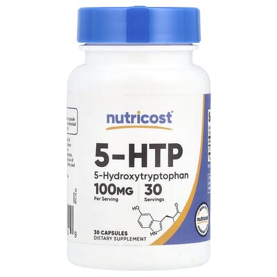 5-HTP, 100 mg, 30 капсул