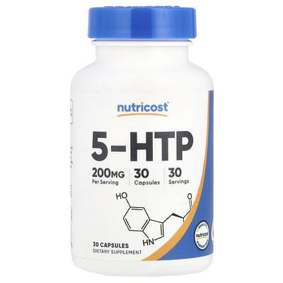 5-HTP, 200 mg, 30 капсул