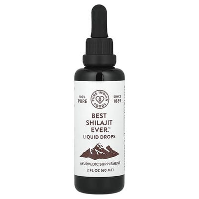 Best Shilajit Ever™ жидкие капли, 2 fl oz (60 ml)