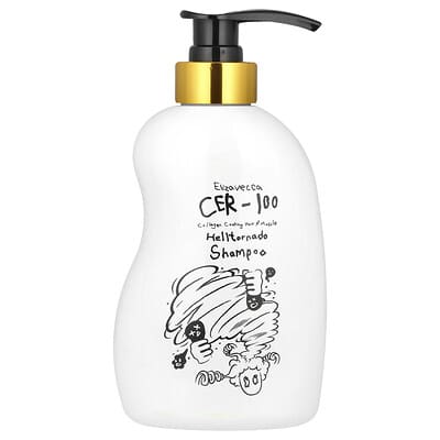 Cer-100, Collagen Coating Hair A+ Muscle Helltornado Shampoo, 16.9 fl oz (500 ml)