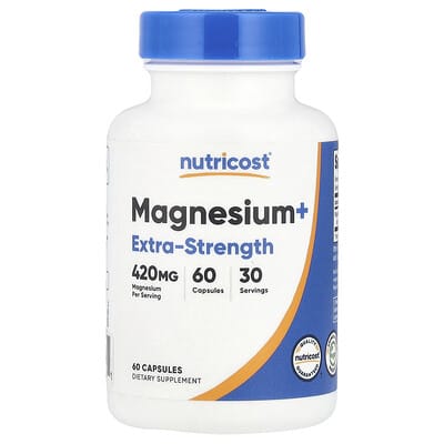 Magnesium+, 60 капсул (210 mg на капсулу)