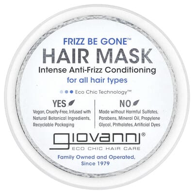 Frizz Be Gone™, Hair Mask, Intense Anti-Frizz Conditioning, 10 fl oz (295 ml)