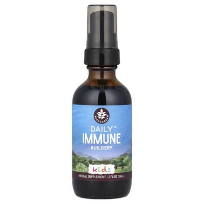 Детская добавка WishGarden Herbs Daily™ Immune Builder, 2 fl oz (59 ml)
