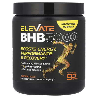 Elevate, BHB 5000, Neutral, 7.3 oz (207 g)