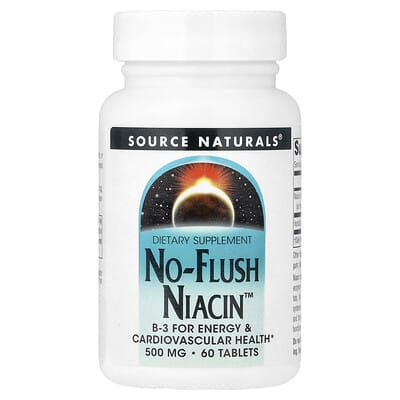 Ниацин No-Flush Niacin™, 60 таблеток