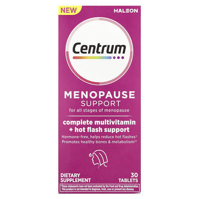 Поддержка при менопаузе Centrum, 30 таблеток
