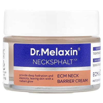 Крем-барьер для шеи Necksphalt, ECM Neck Barrier Cream, 1.69 fl oz (50 ml)