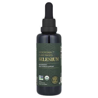 Селен на растительной основе Microsomal™ Plant-Based Selenium, 2 fl oz (59.2 ml)