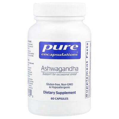 Ashwagandha, 60 капсул (500 mg per Capsule)
