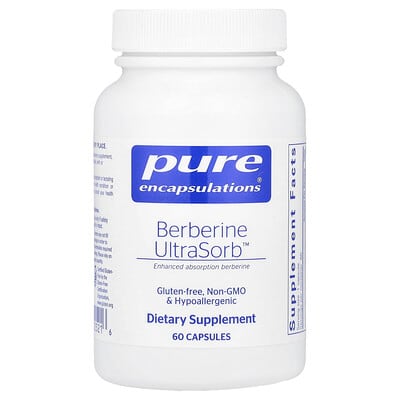 Pure Encapsulations Berberine UltraSorb™, 550 mg, 60 капсул