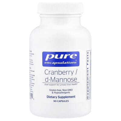 Клюква/D-Mannose Pure Encapsulations, 90 Capsules