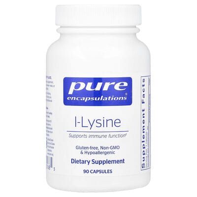 L-Lysine, 90 капсул (500 mg per Capsule)