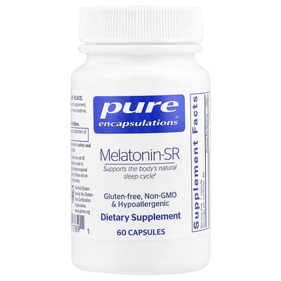 Melatonin-SR, 3 mg, 60 капсул