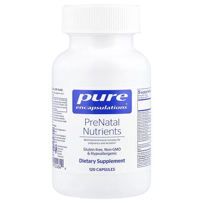 Nutrients PreNatal, 120 капсул