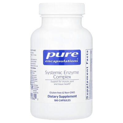 Pure Encapsulations комплекс ферментов, 180 капсул