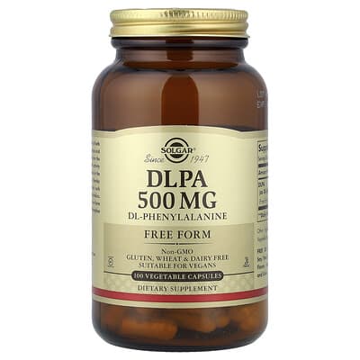 DLPA, 500 mg, 100 растительных капсул